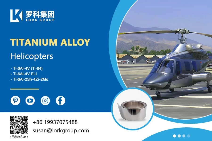 Why is Titanium Alloy used in Helicopters? Why is Titanium Alloy used in Helicopters?